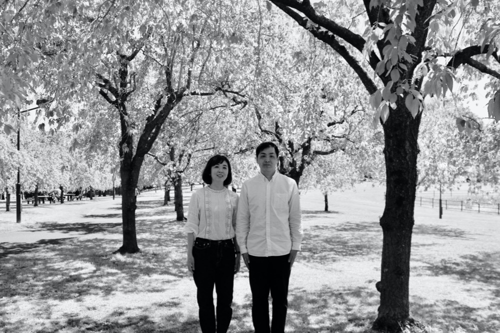 尾川陽一と岩井佑里恵の顔写真